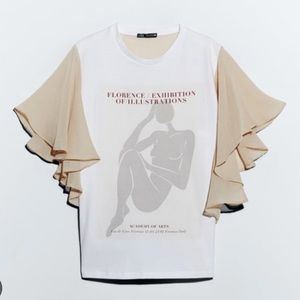 Abstract Zara Tee